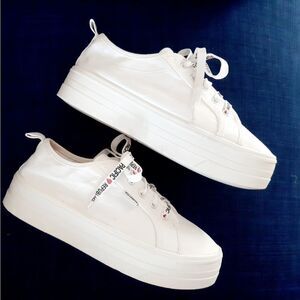 Pull&Bear White Chunky Sole Trainers s…